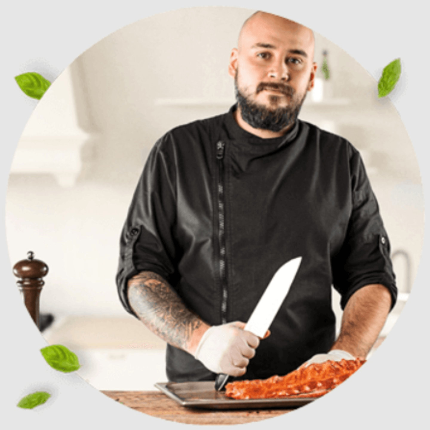 Talented Chef Dedicated Staff