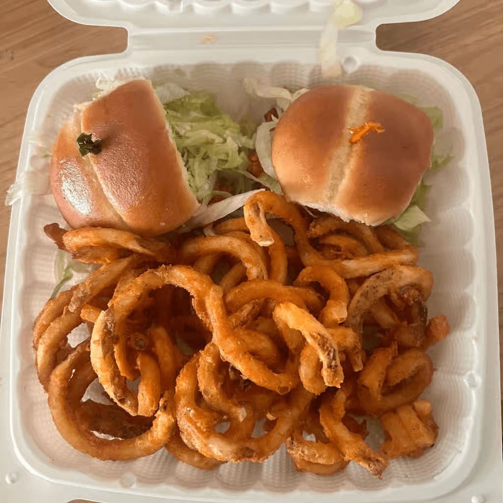 Butter Chicken Sliders.