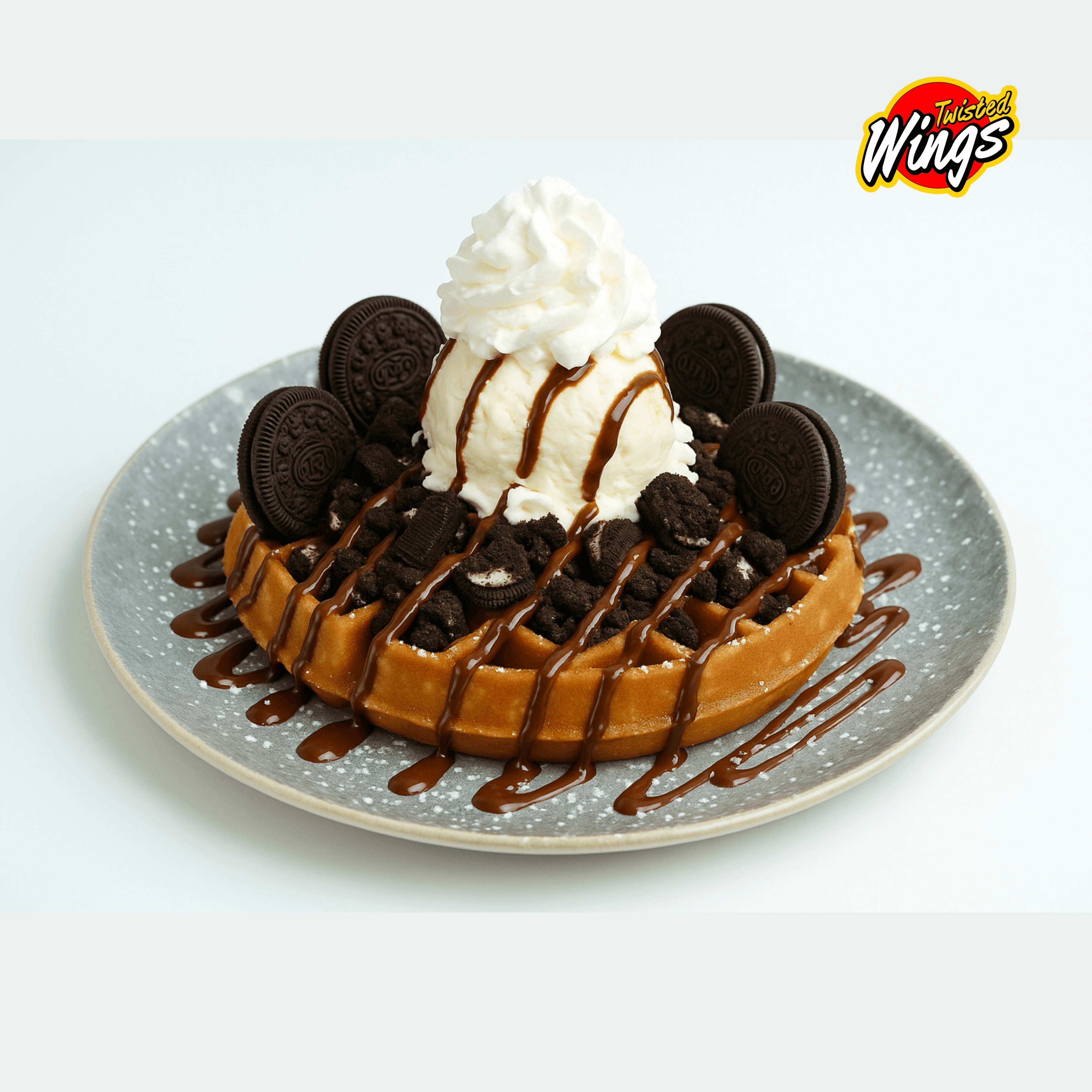 OREO NUTELLA WAFFLE.