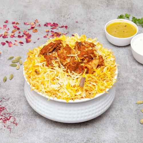 Goat Dum Biryani