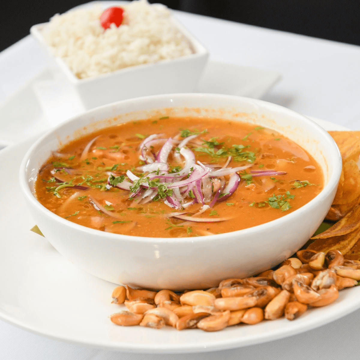 Encebollado De Pescado / Tuna Fish Soup.