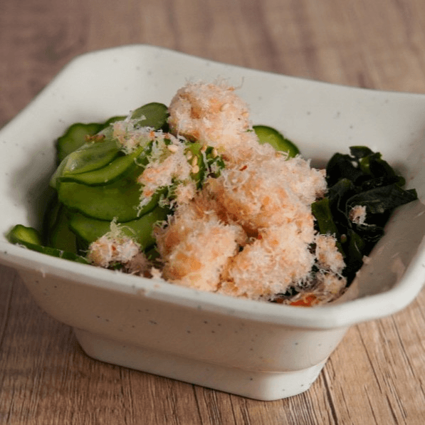 Sunomono with Crab Meat　カニ酢.