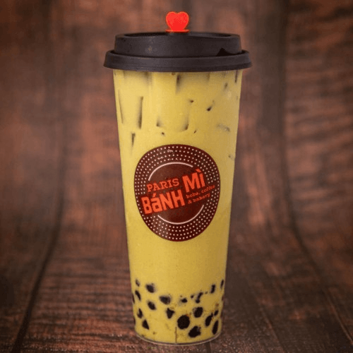 Mango Milk Tea / Trà Sữa Xoài.