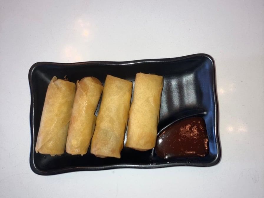 Spring Rolls Vegetarian (4 Pcs).
