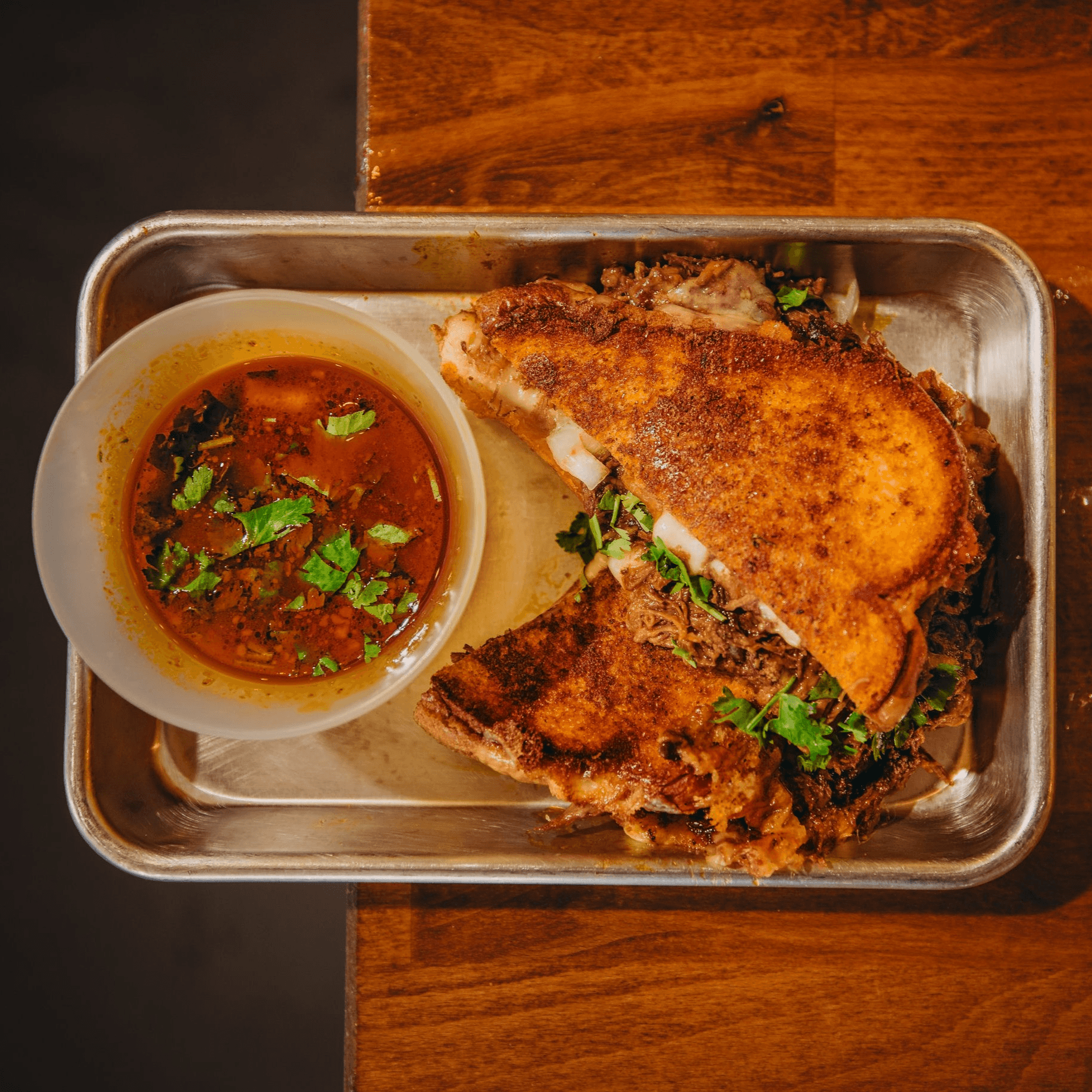 Birria Grilled Cheese.