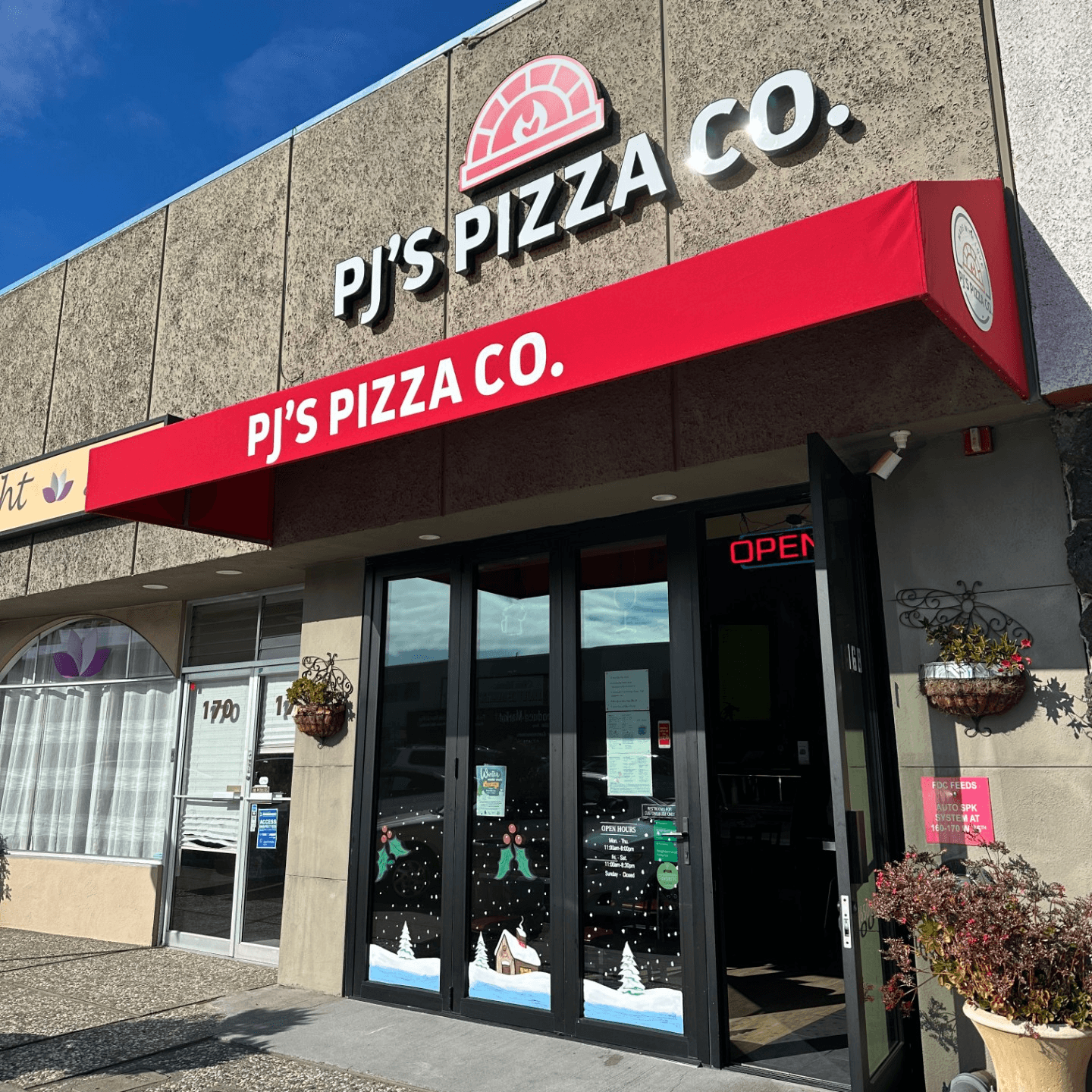 Welcome to PJ's Pizza Co. 