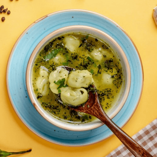 Lemon Cilantro Soup Veg