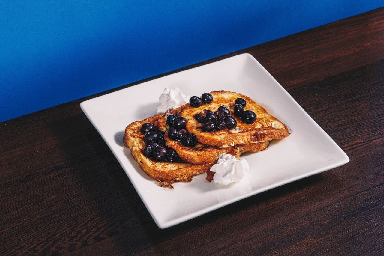 Maria's Fruit French Toast.