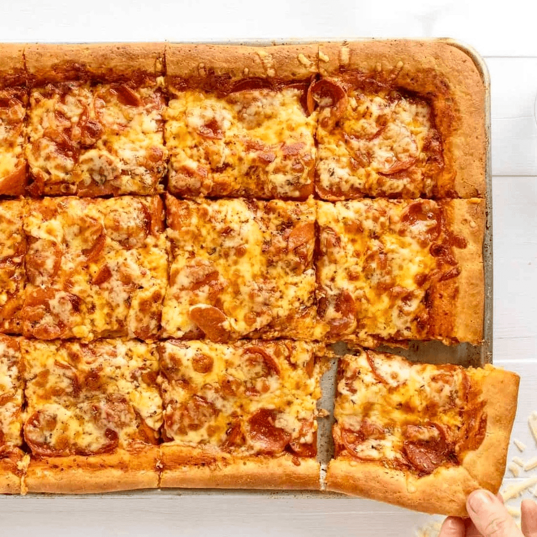 The 9x12 Mama's Pan Pizza.