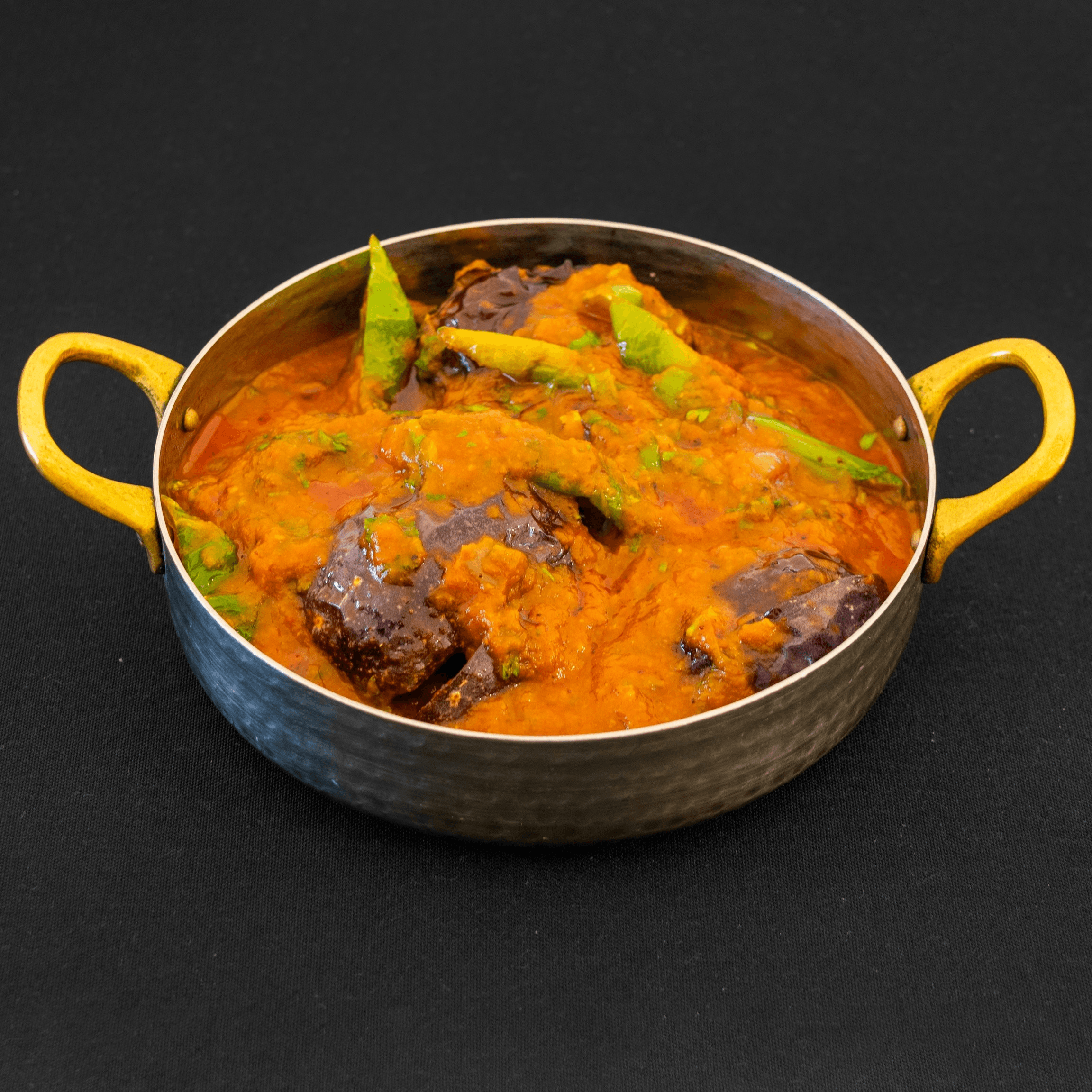 Mirchi Baingan Ka Salan (Vegan).