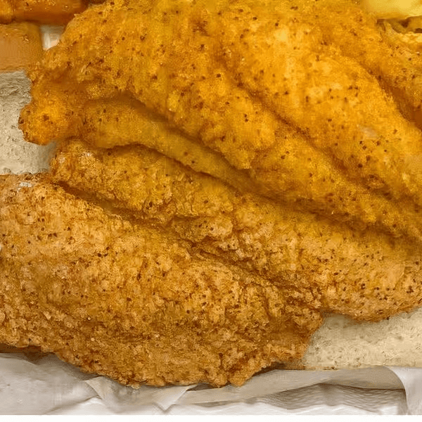 Fried Catfish Platter.