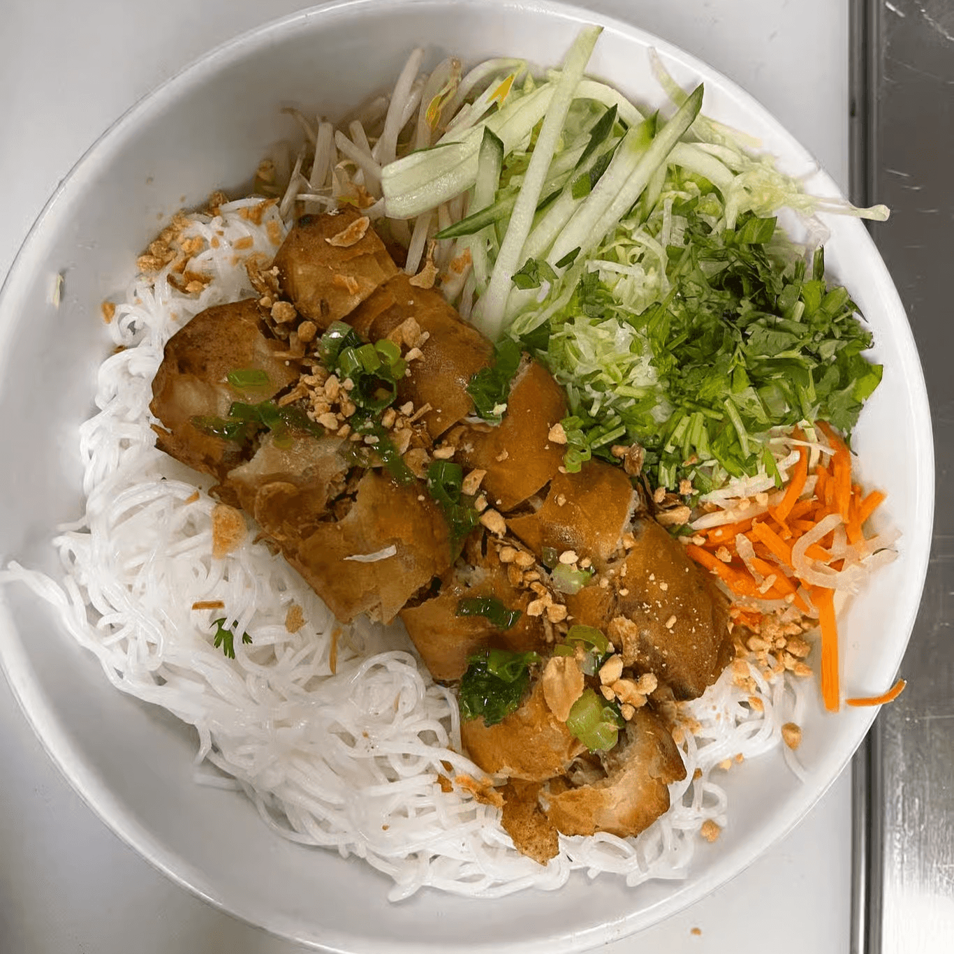 60. Bún Chả Giò - Egg Rolls.