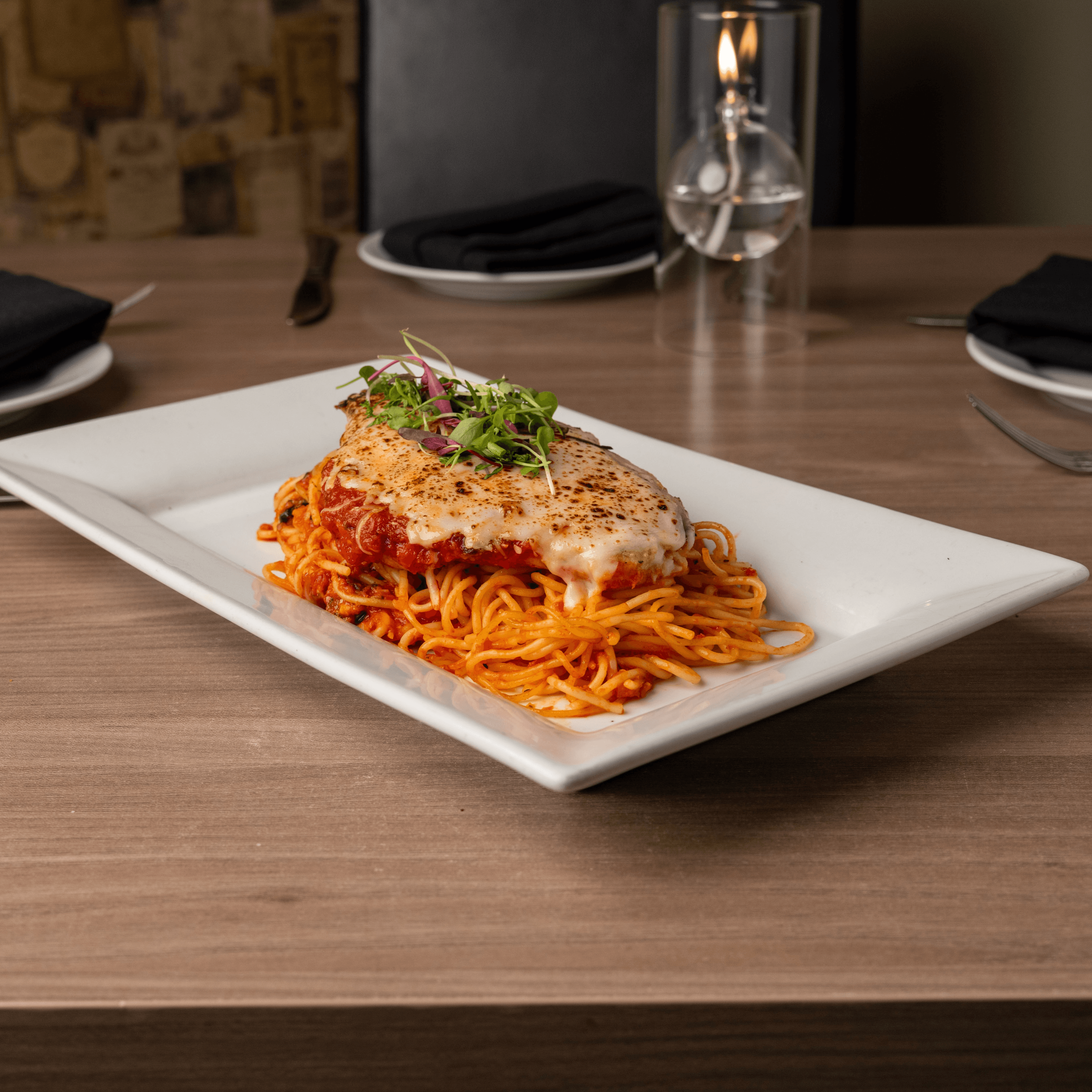 Pollo Alla Parmigiana.