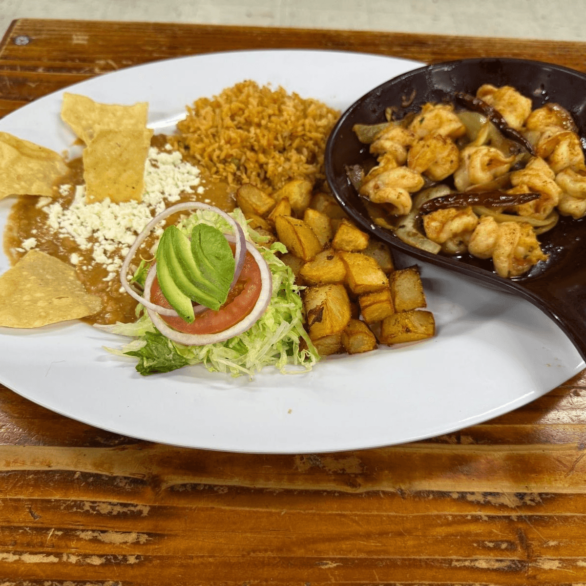 Camarones al Mojo de Ajo.