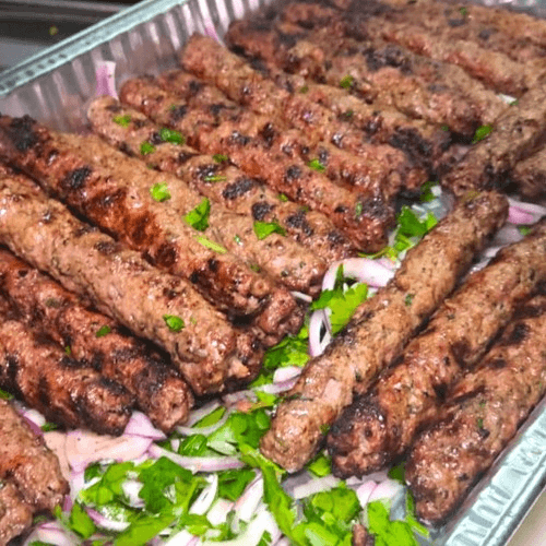 Shish Kafta Skewers (minimum 10 skewers)