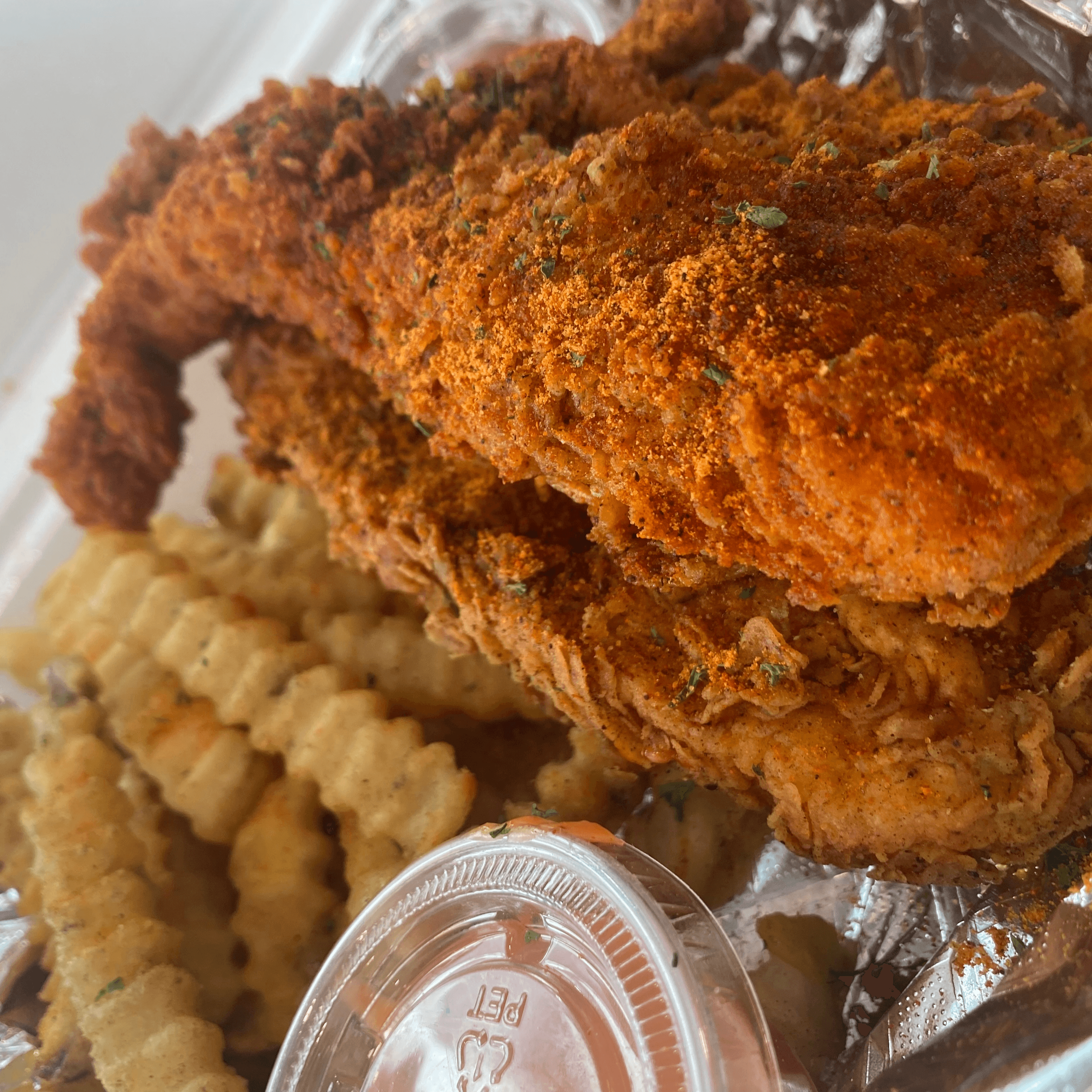 Hot Chicken Basket.