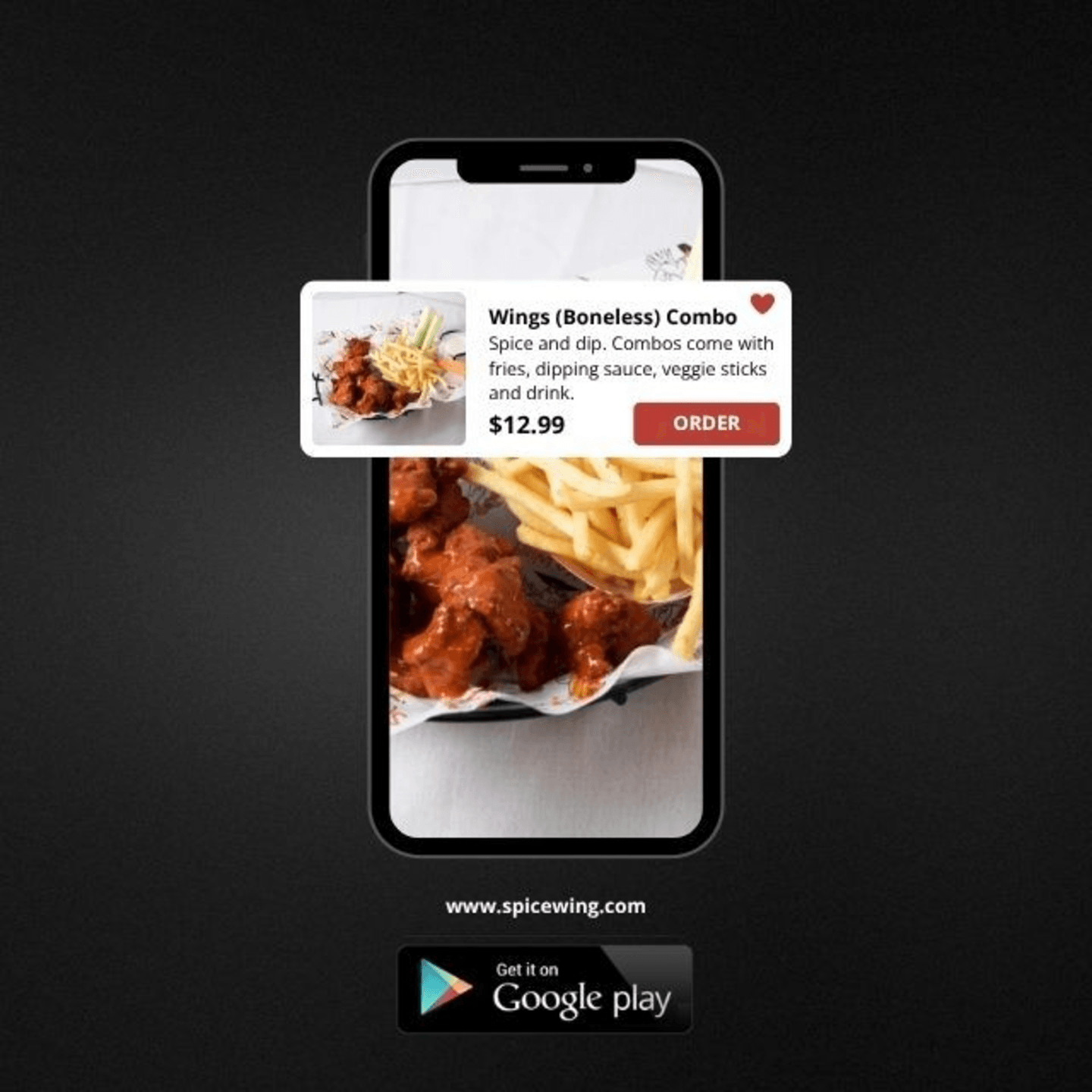 Download the Spice Wing Android App