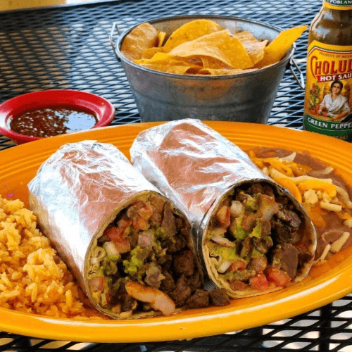 Traditional Burrito.