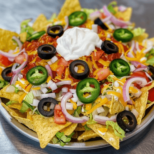 Loaded Nachos: A Game Day Favorite