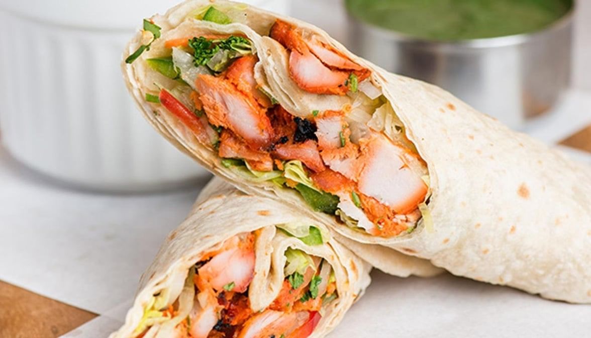 Chicken Tikka Roll.