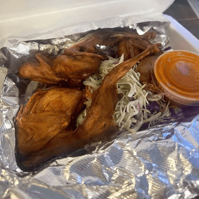Fried Quail / นกทอด.