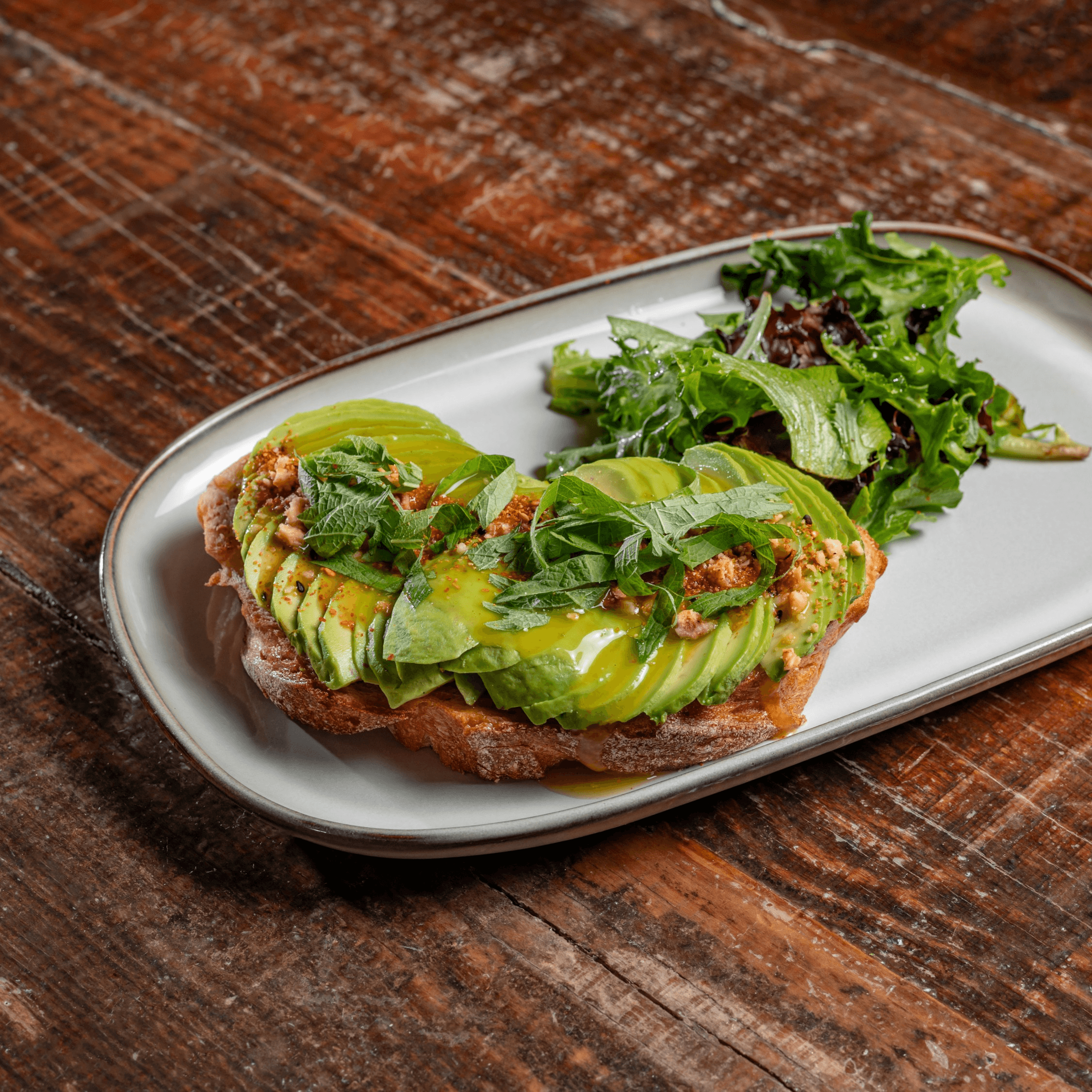 Yuzu Avocado tartine ( toast ).