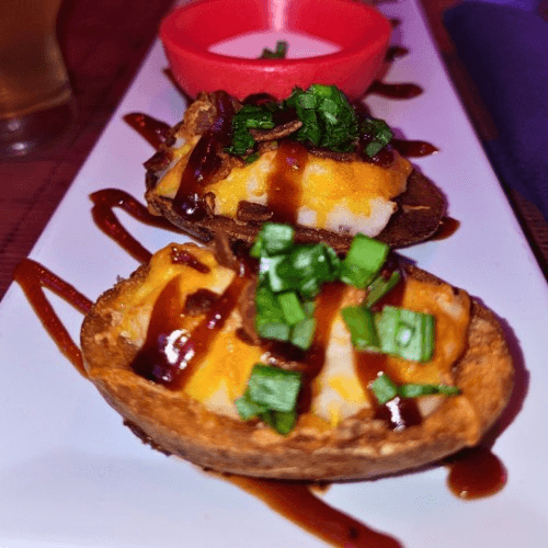 Loaded Potato Skins: A Sports Bar Favorite