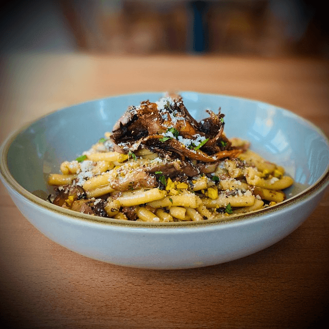 Tray of Porcini Marsala.