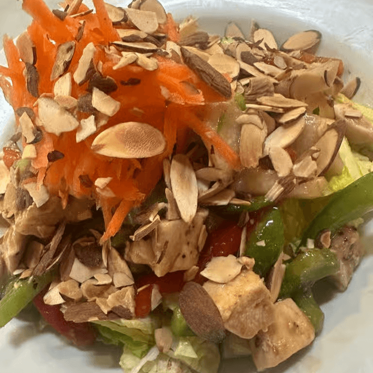 Asian chop chop salad brunch.