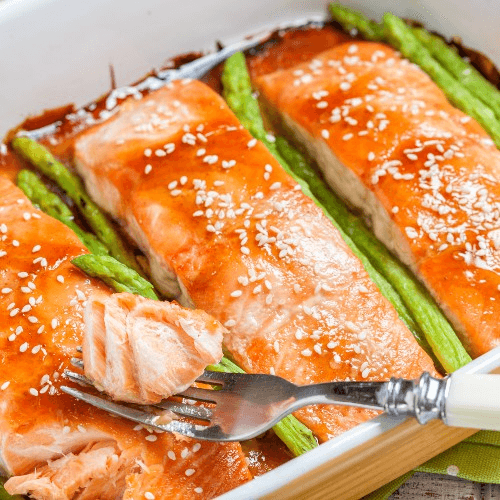 Salmon Teriyaki Entree