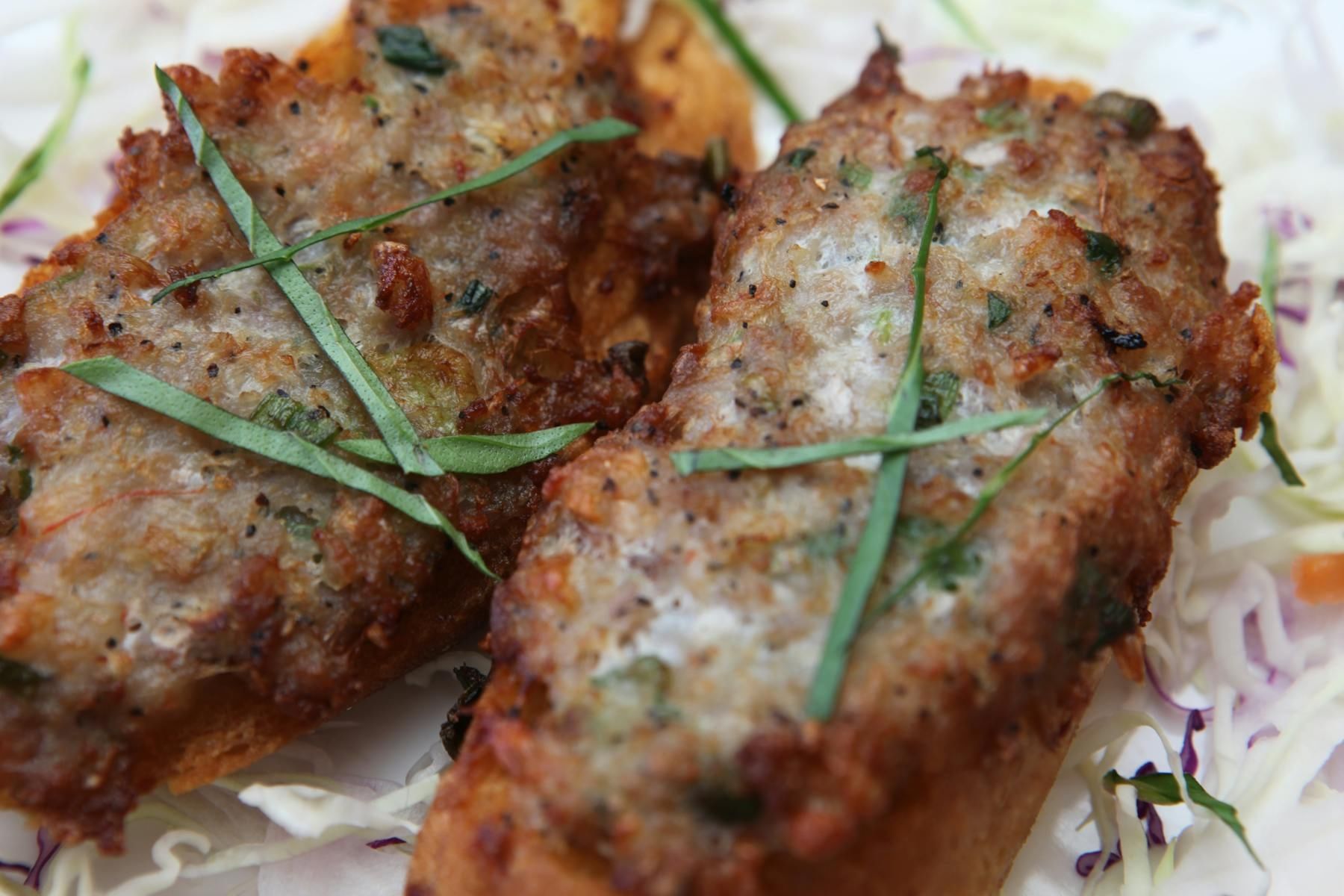 Vietnamese Shrimp Toast.
