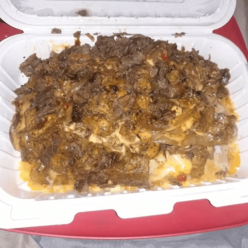 Philly Cheesesteak Potato.