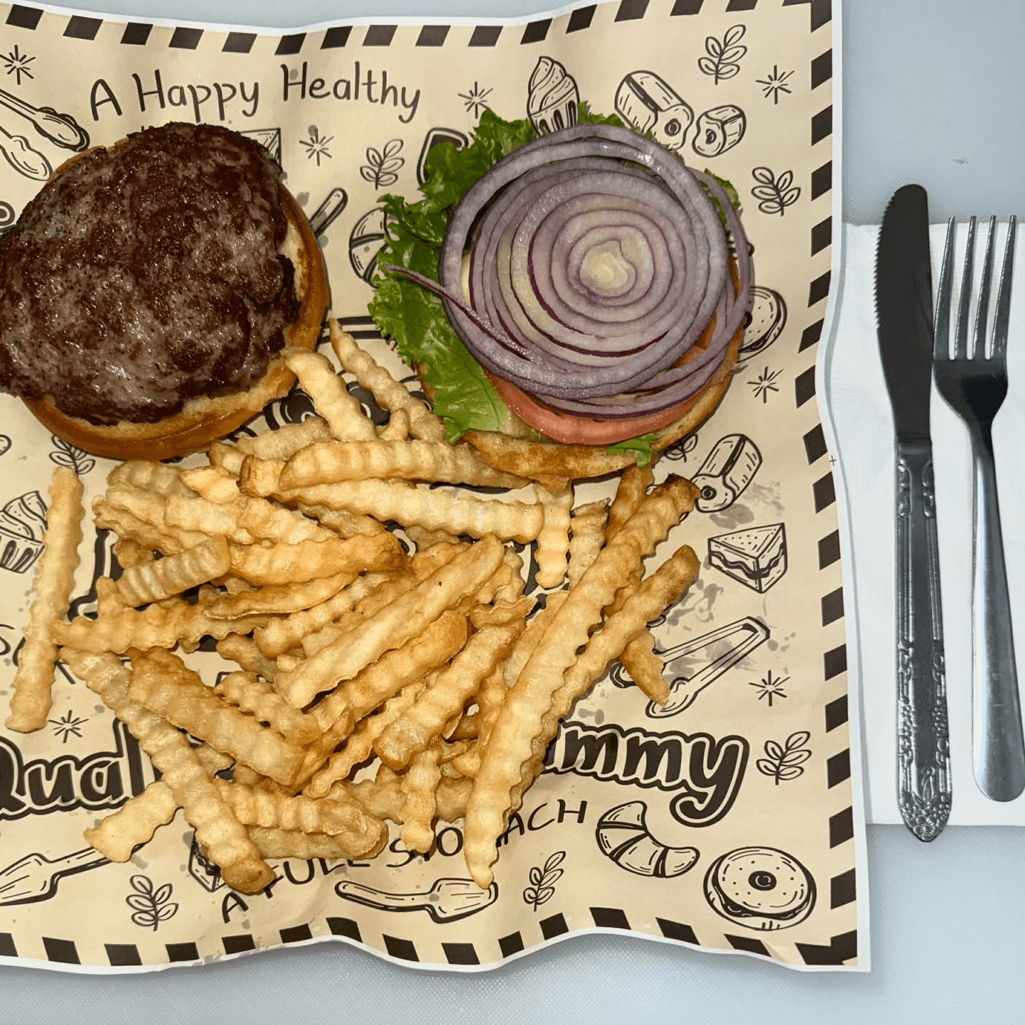 Hamburger          (NO CHEESE).