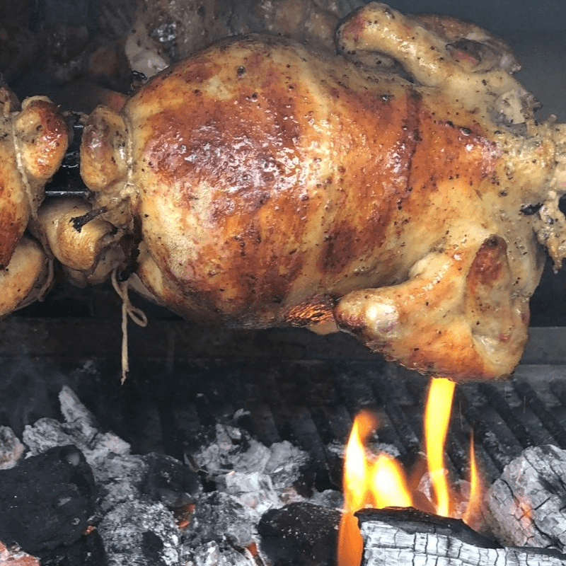 Pollo Solo. Whole Rotisserie Chicken without sides.