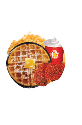 Combo #6 (Waffle + 2 Tenders).