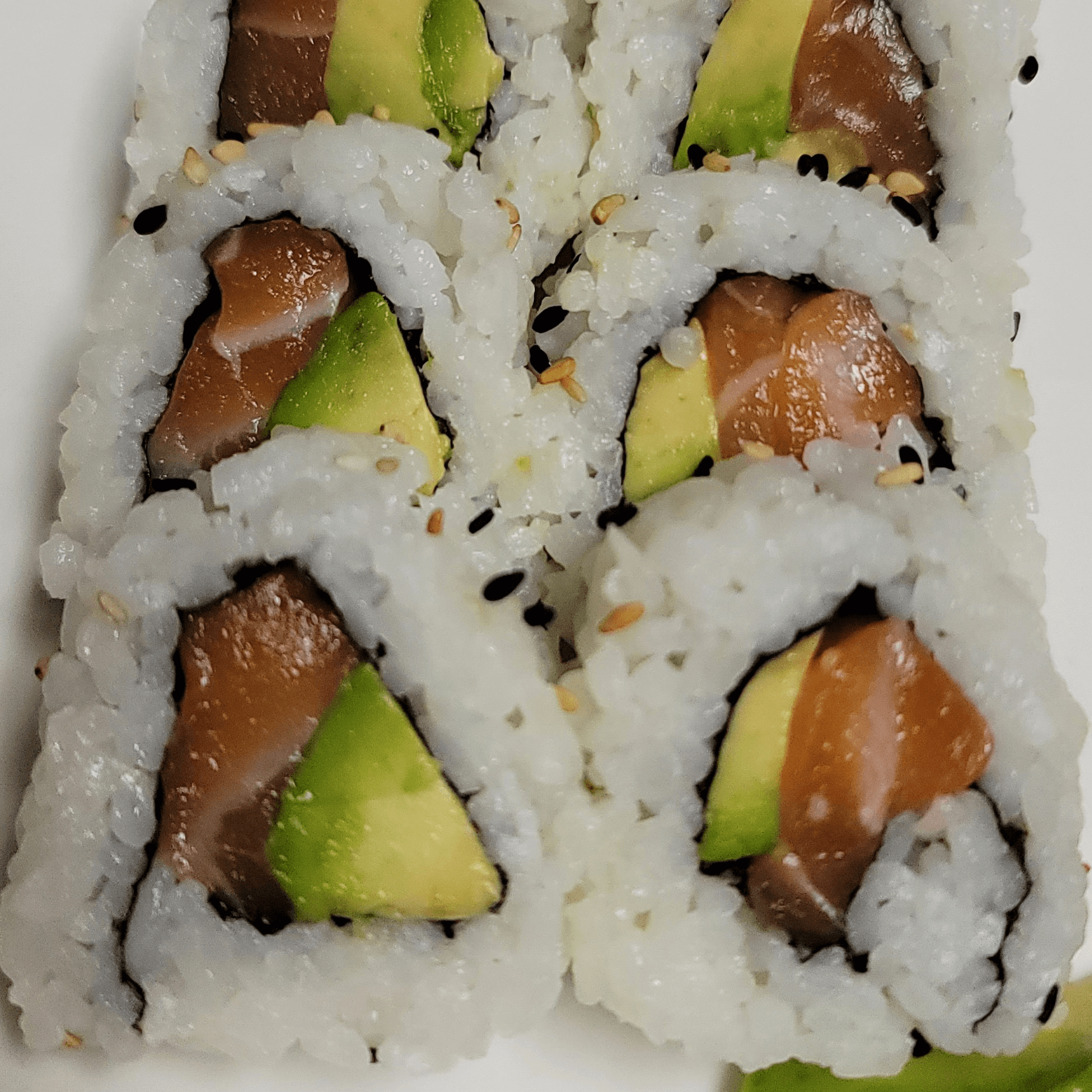 Salmon Avocado Roll.