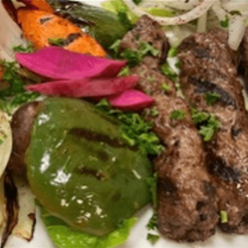 Shish Kafta Entree.