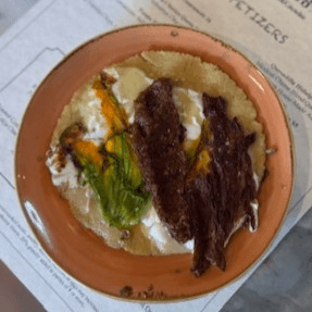 Tacos Squash Blossom.