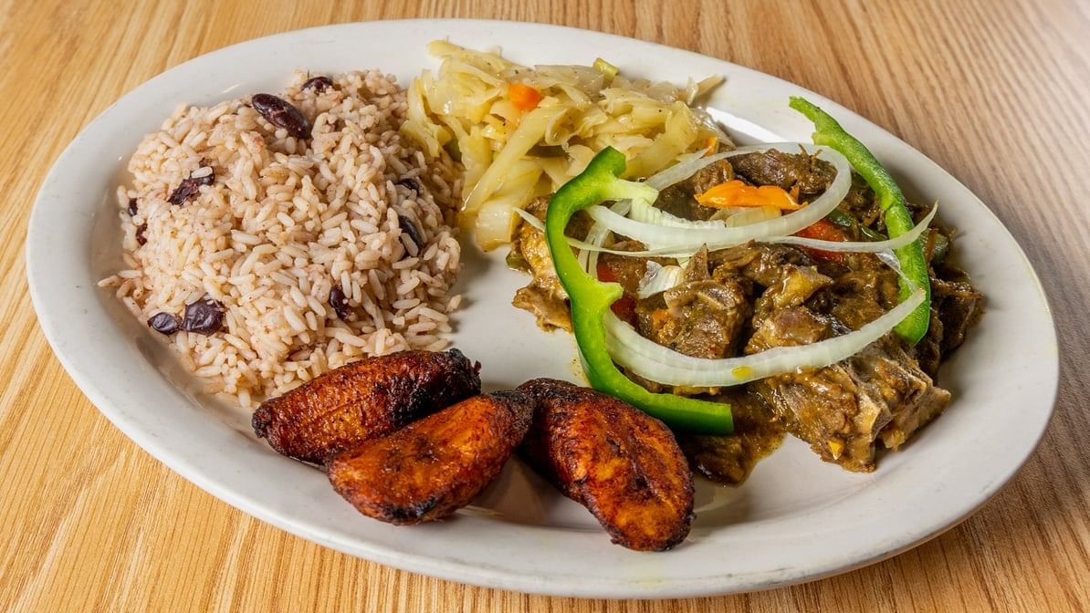 Lunch at Our Caribbean Restaurant