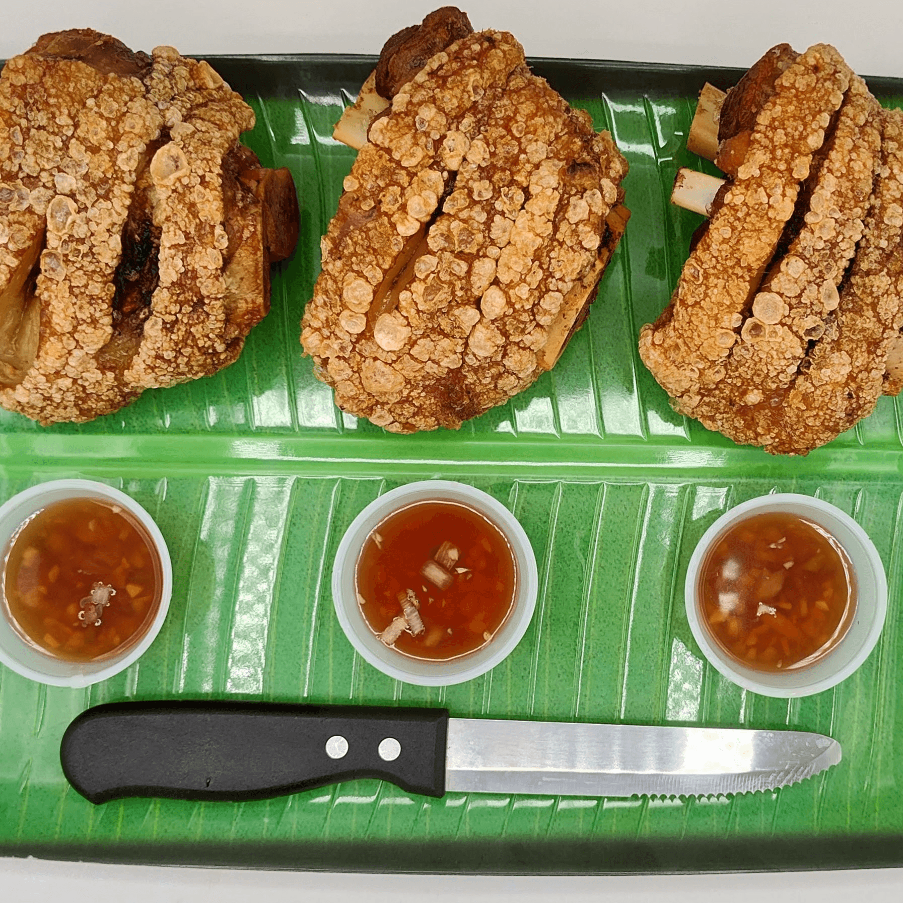 Crispy Pata (3 Fried Pork Hocks).