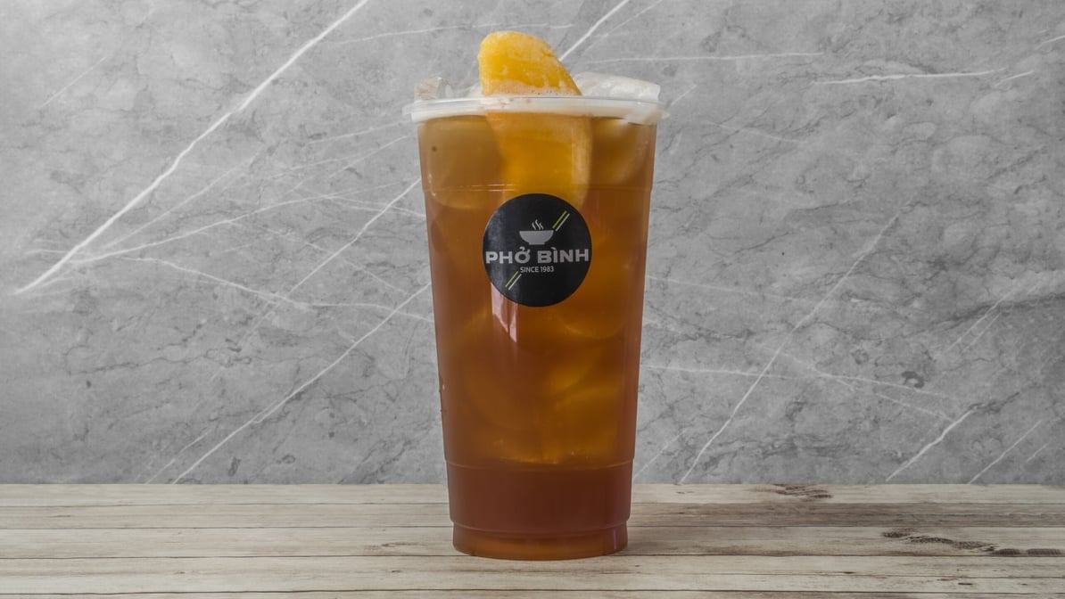 T12: Peach Iced Tea.