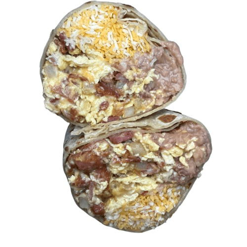 Bacon Breakfast Burrito.