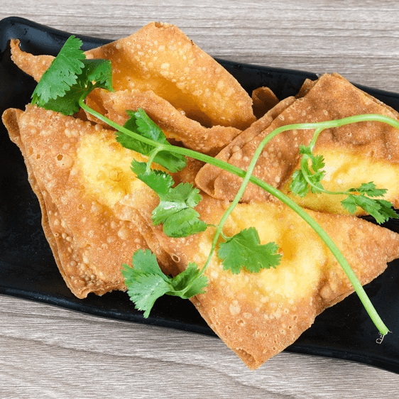 A4. Crab Rangoon.