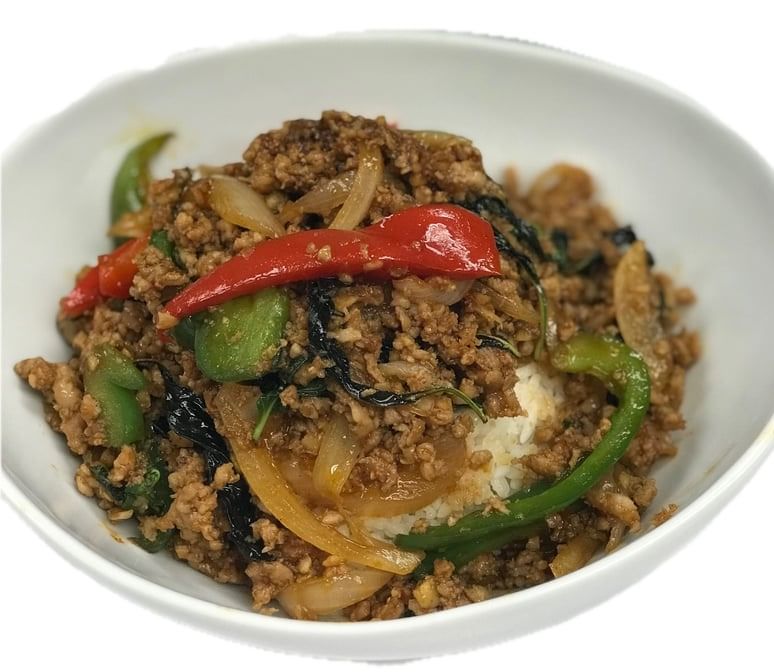 Spicy Basil Stir Fry.