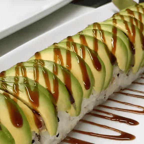 Veggie Caterpillar Roll.
