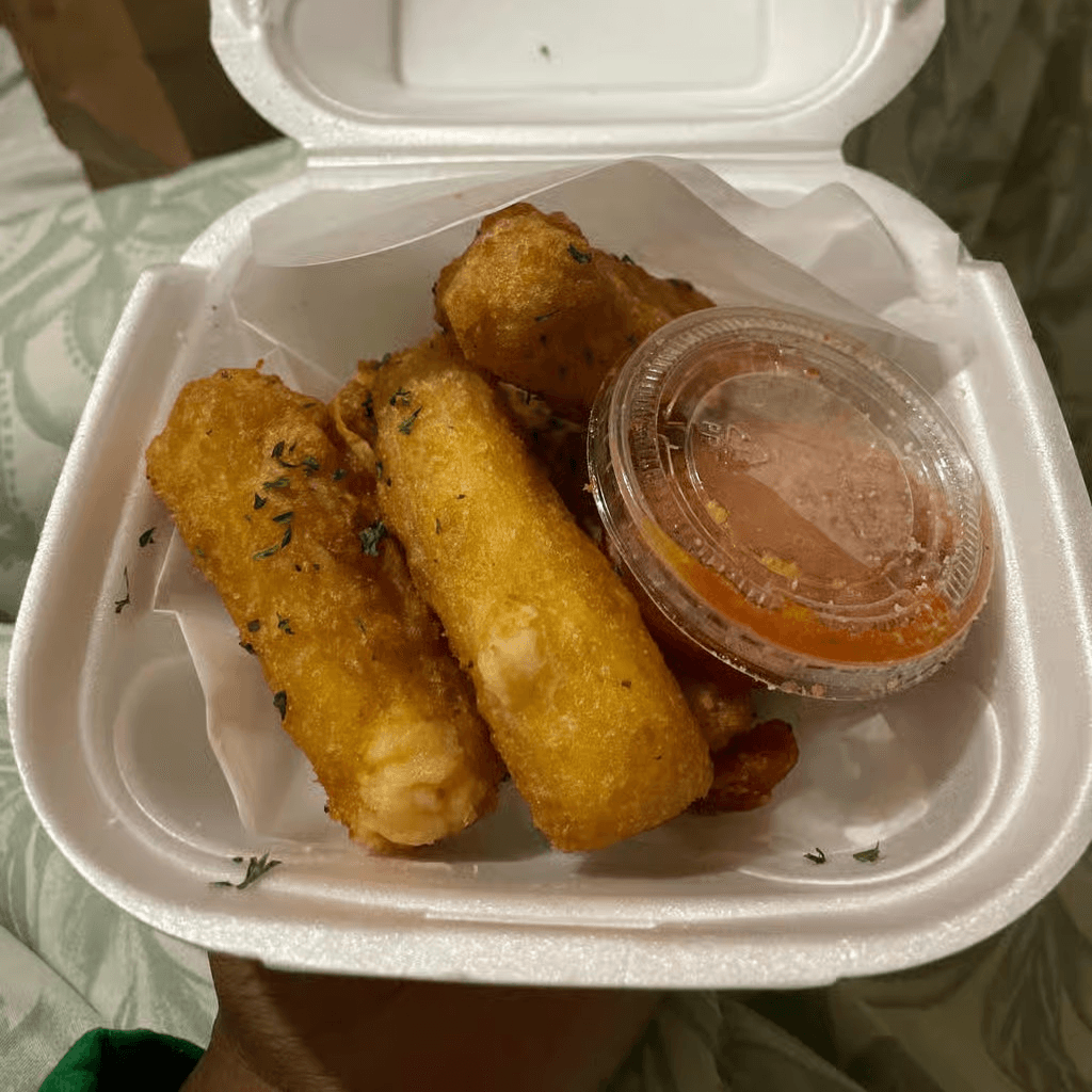 MOZZARELLA STICKS.