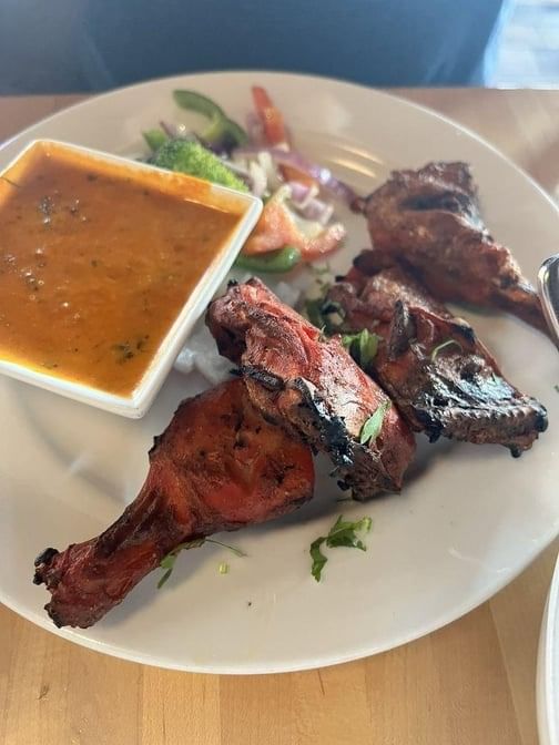 Tandoori Chicken with Bone.