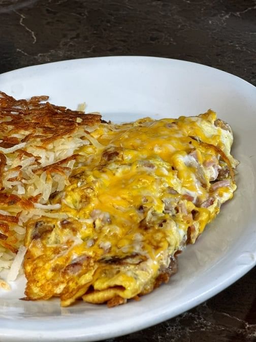 Meat Lover’s Omelette.