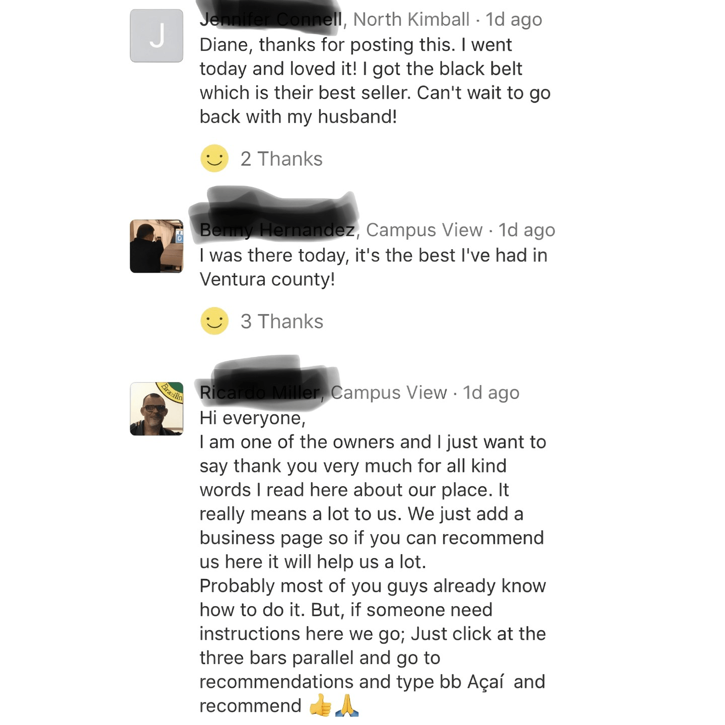 What people are saying about us??