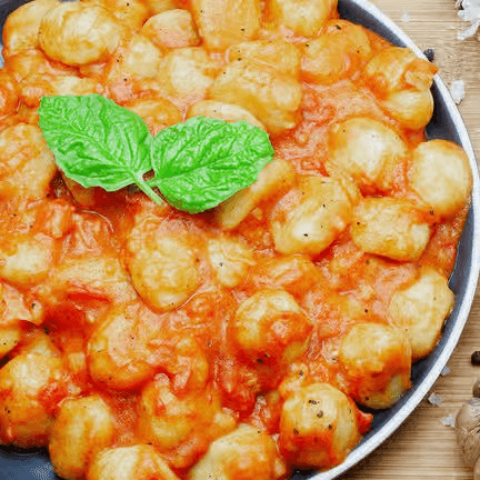 Gnocchi Vodka.